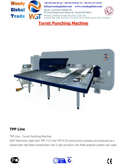 TPP Line Turret Punching Machine