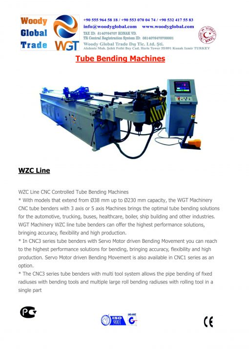 Tube Bending Machine WZC Line