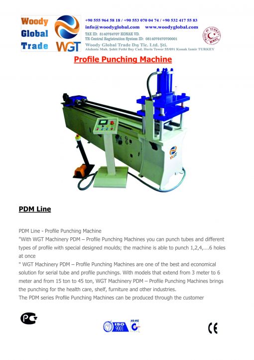 Profile Punching Machine PDM Line