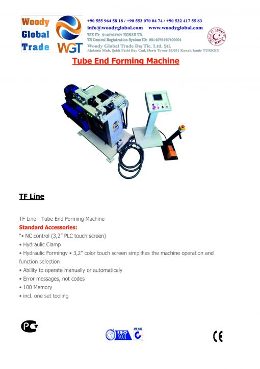 Tube End Forming Machine TF Line